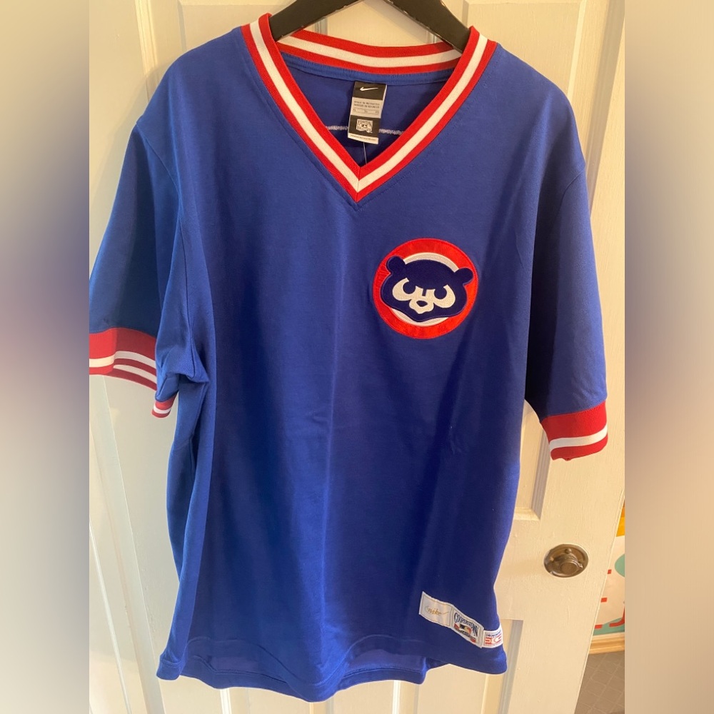 Nike Blue Chicago Cubs Sandberg Jersey